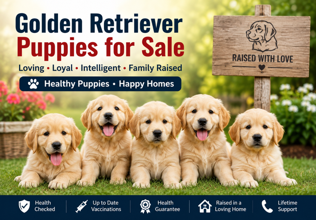 Golden Retriever Puppies for Sale